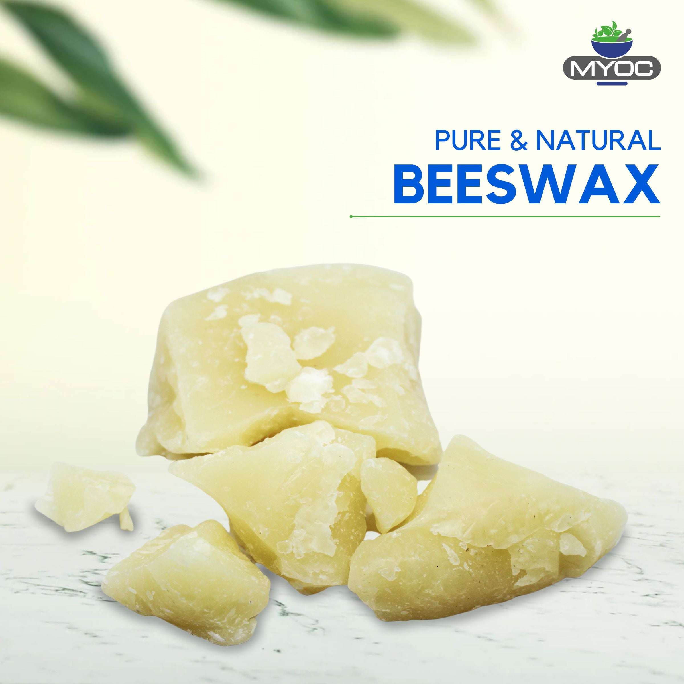 Salvia Cosmetic Raw Material,Texturizers & Fillers Myoc Pure Raw Beeswax (110gm) Salvia Cosmetic Raw Material,Texturizers & Fillers Myoc Pure Raw Beeswax (110gm)